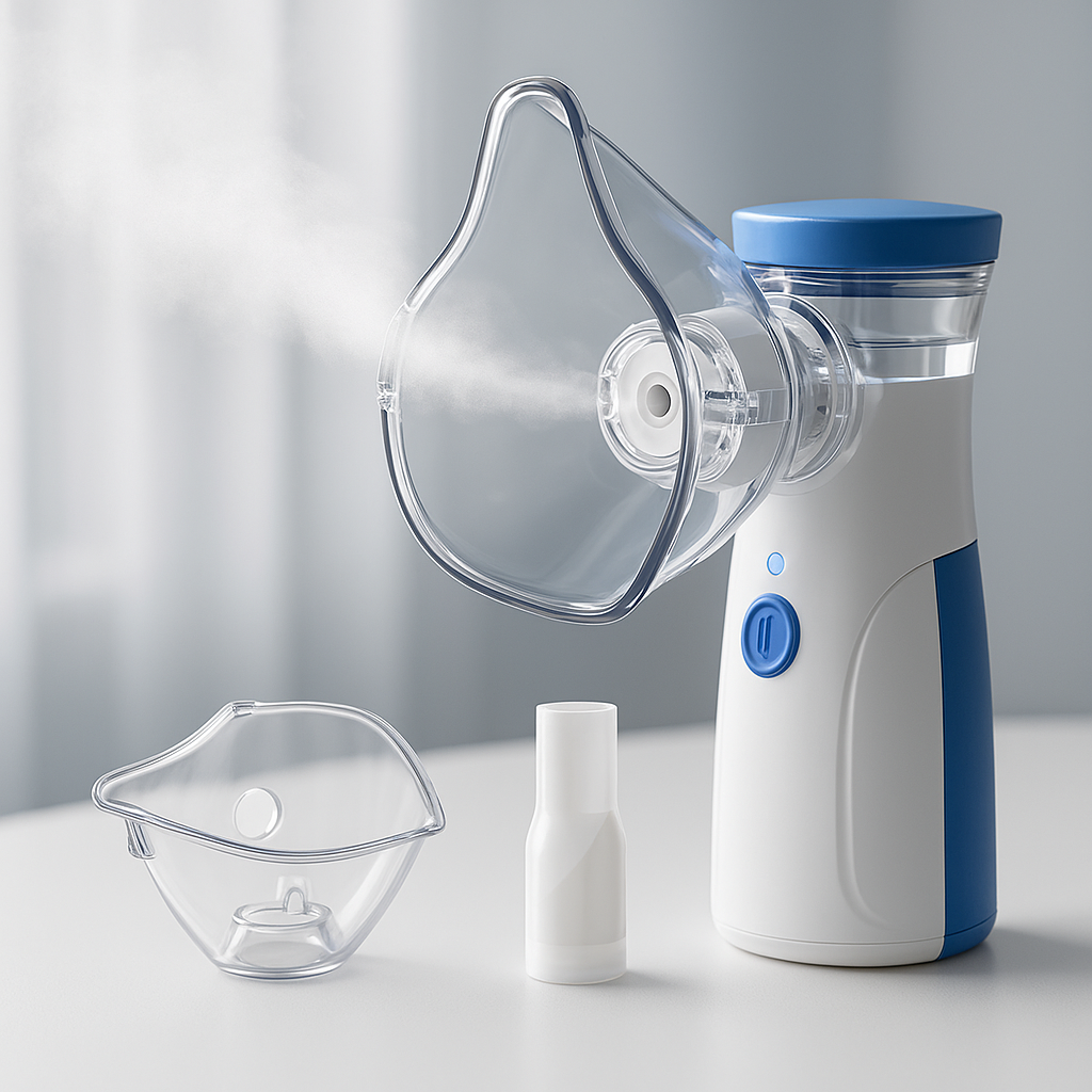 Snuggle Kart™ Portable Mesh Nebulizer – Silent, Powerful & Baby-Friendly