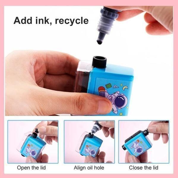 Birud Addition Stamps for Kids, Roller Design Teaching Stamp