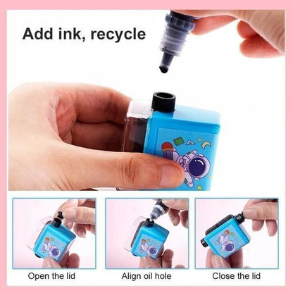 Birud Addition Stamps for Kids, Roller Design Teaching Stamp