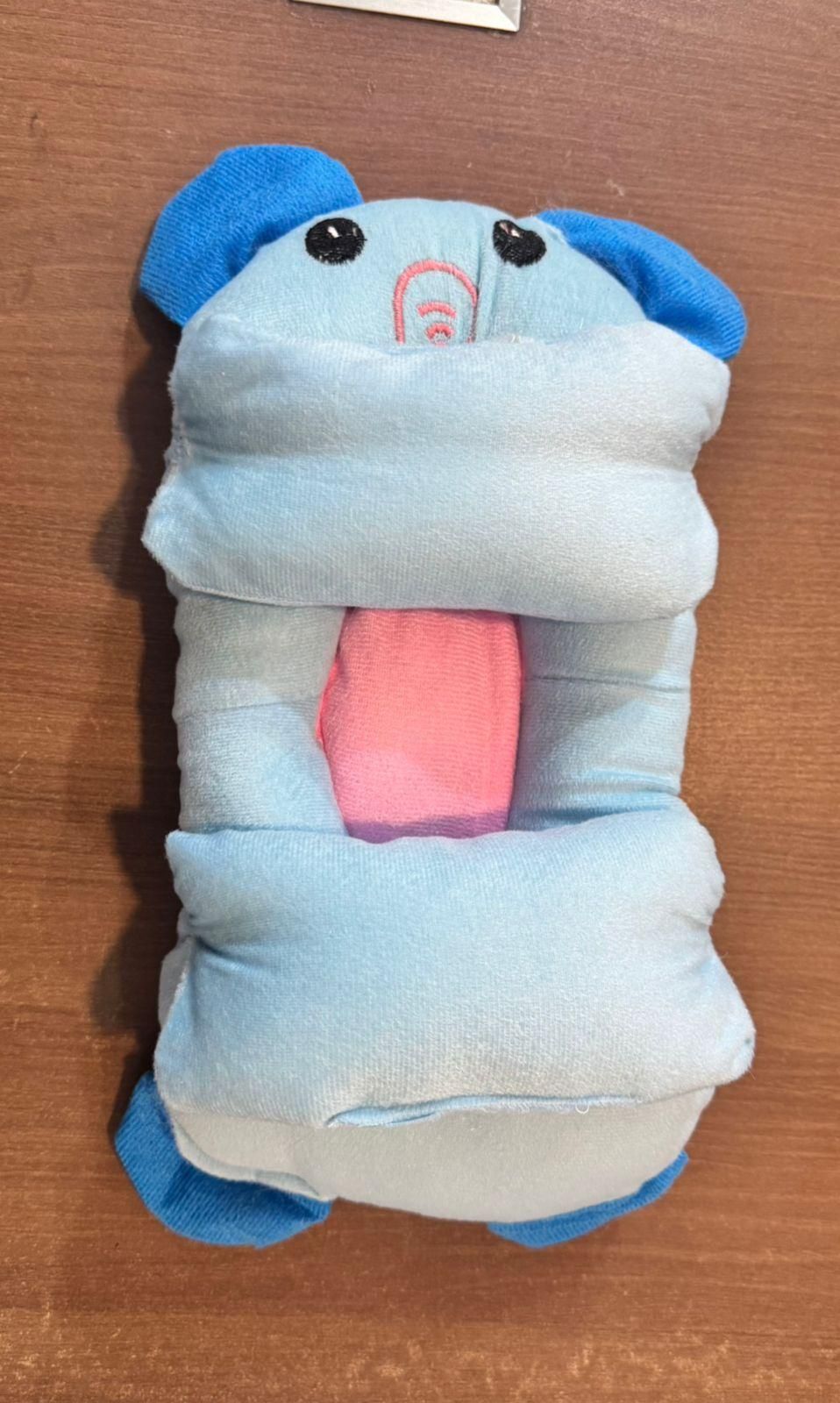 Premium Baby Head Shaping Support Pillow (0–12 Months) – Anti-Flat Head Design